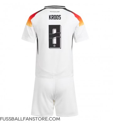 Deutschland Toni Kroos #8 Replik Heimtrikot Kinder EM 2024 Kurzarm (+ Kurze Hosen)